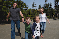 Family Time-out in Tofino - Pacific Sands, Tofino BC